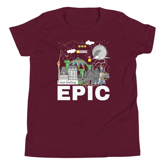 I Was Feeling EPIC Park Kid's Shirt Universal Theme Park Orlando Kids Tee