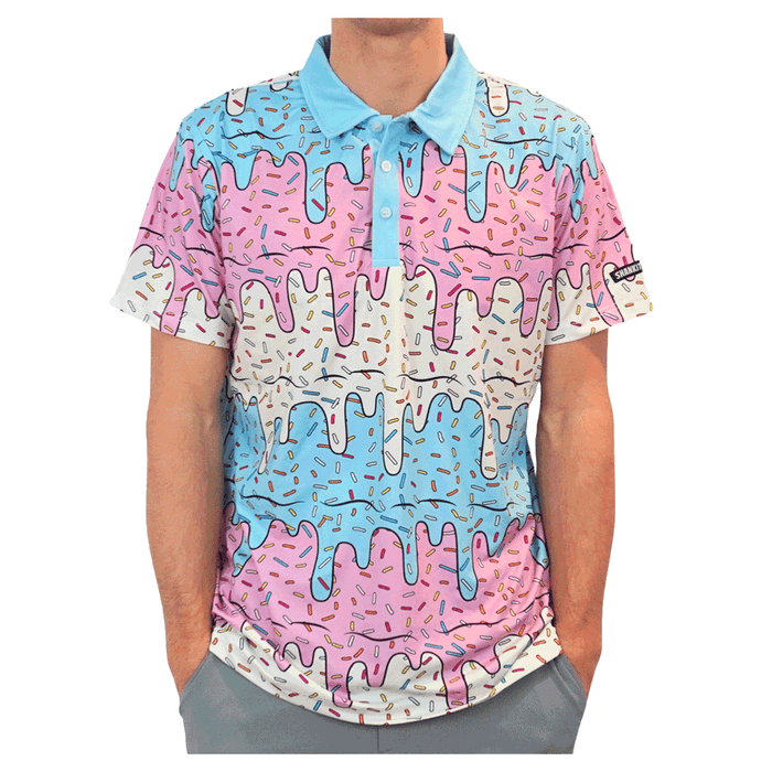 Pink/Blue/White