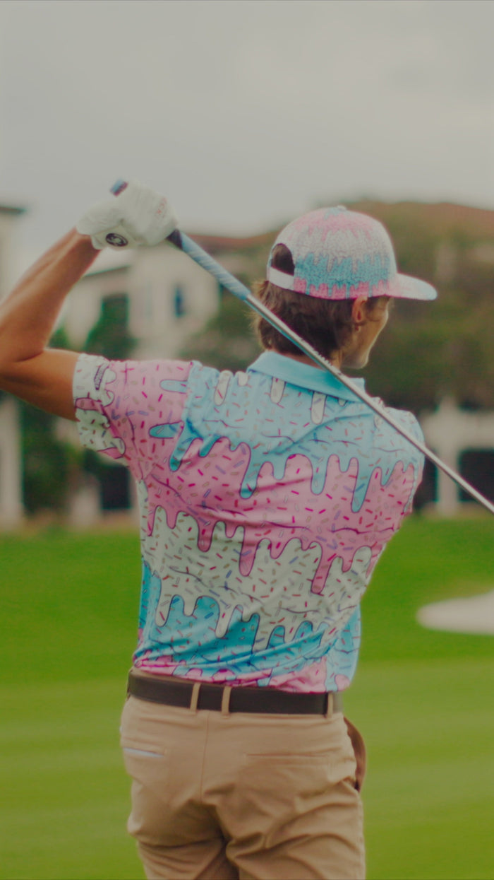 Pink/Blue/White