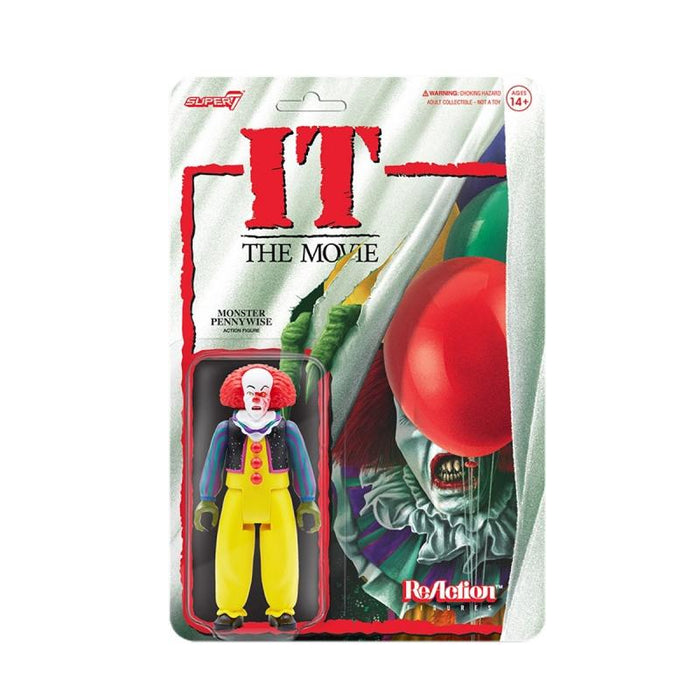 IT PENNYWISE MONSTER REACTION ACTION FIGURE