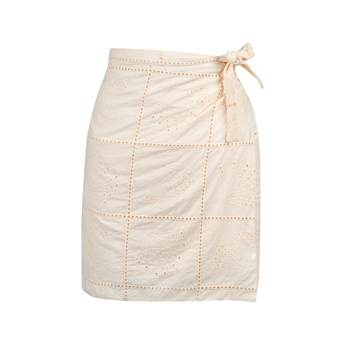 Ivory Shell Marina Sarong
