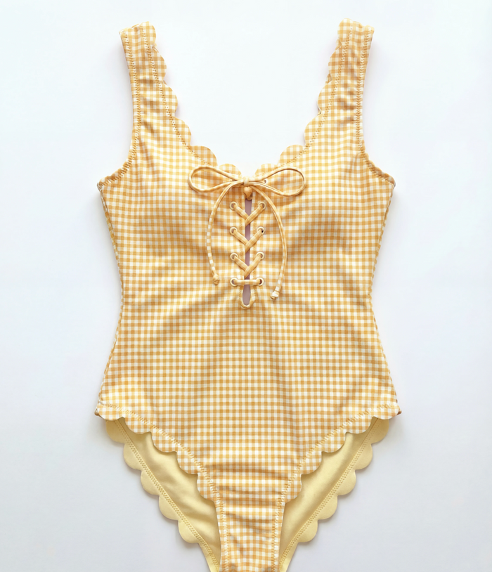 Jenny Lace Up One Piece