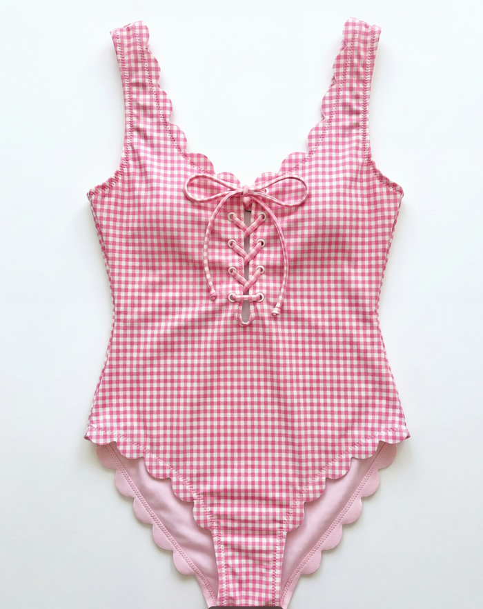 Jenny Lace Up One Piece