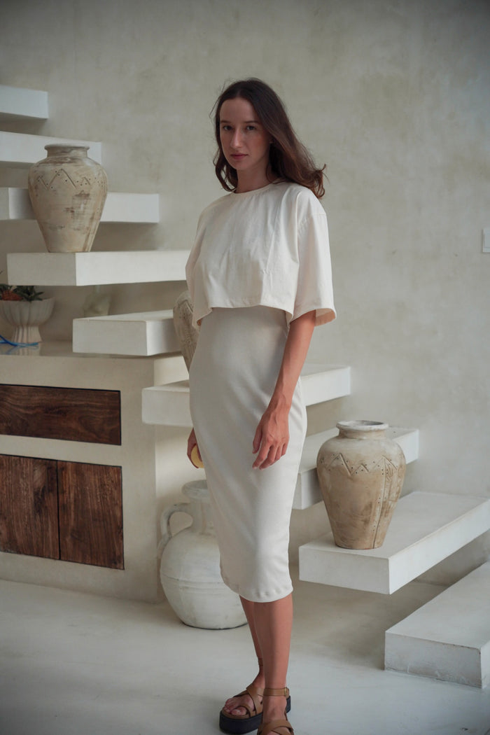 Jia set - Cream - ANAVA PARIS