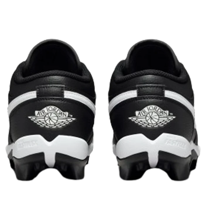 Jordan 1 Low Little/Big Kids' Cleats Black color
