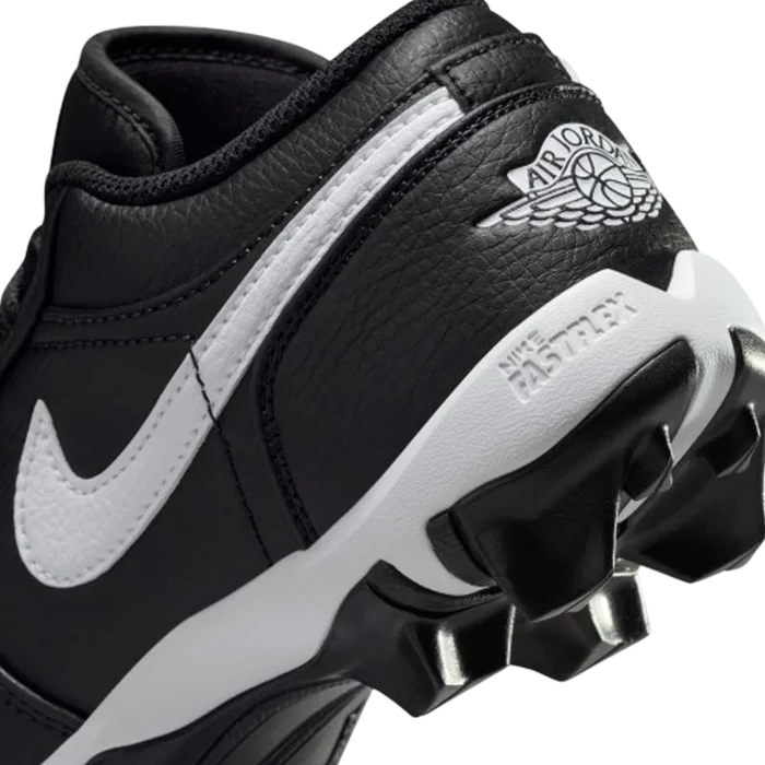 Jordan 1 Low Little/Big Kids' Cleats Black color