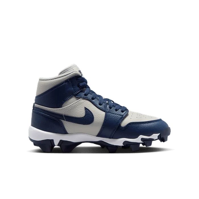 Jordan Little/Big Kids 1 Mid Cleats Navy Color