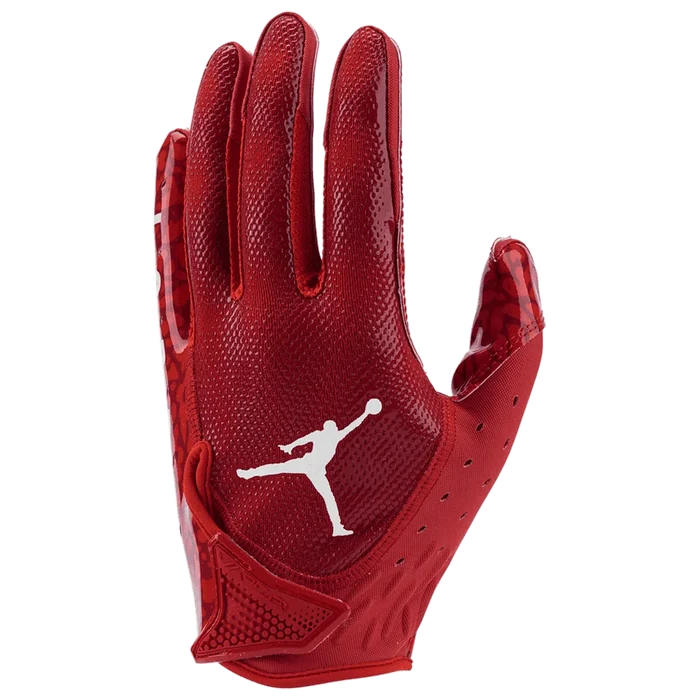 Jordan Men Jet 7.0 Football Gloves Red Color.