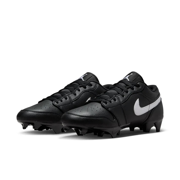 Jordan Men's 1 Low TD  Football Cleat Black color