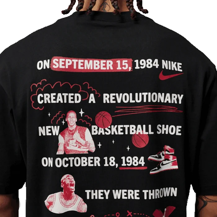 Jordan Men's Brooklyn T-Shirt black color