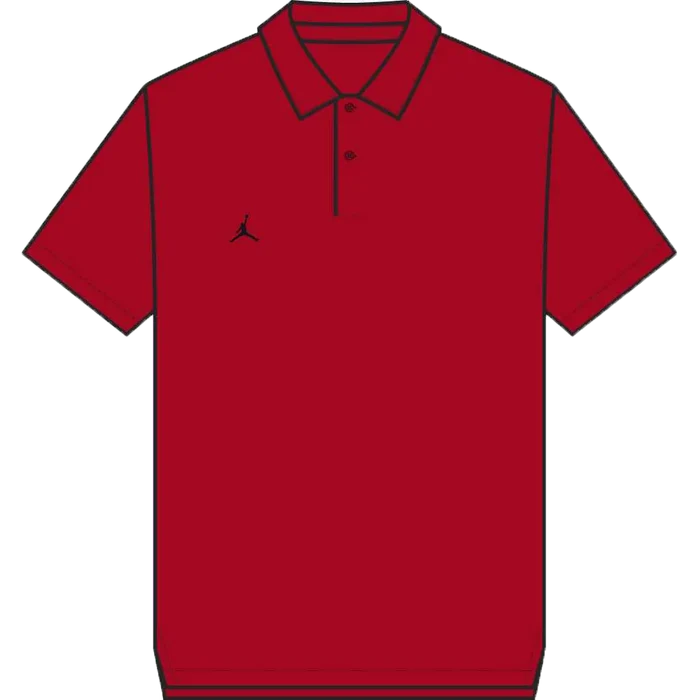 Jordan Men's DF STMT Golf Polo TM Red Color
