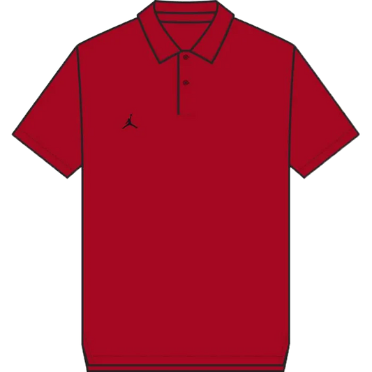 Jordan Men's DF STMT Golf Polo TM Red Color