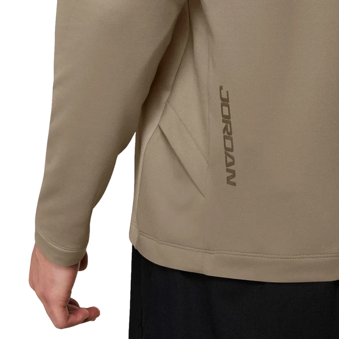 Jordan Men's Dri-FIT Golf Hoodie khaki color