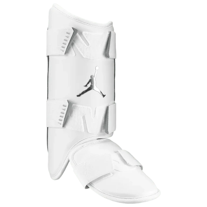 Jordan Men's Fly Batters Leg Guard RHH White Color