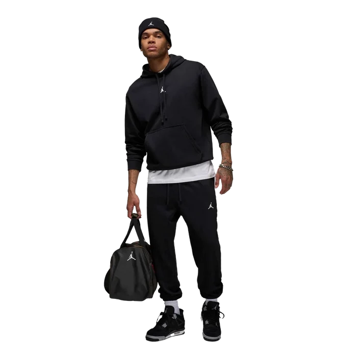 Jordan Men's Sport Crossover Dri-FIT Fleece Pants black Color