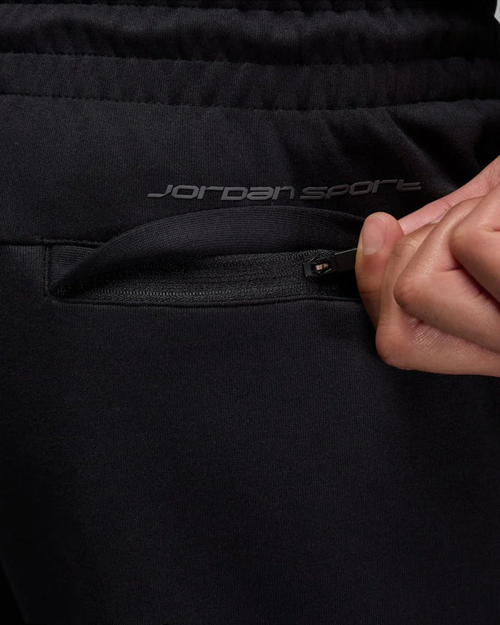 Jordan Sport Hoop Fleece Men's Dri-FIT Pants Black