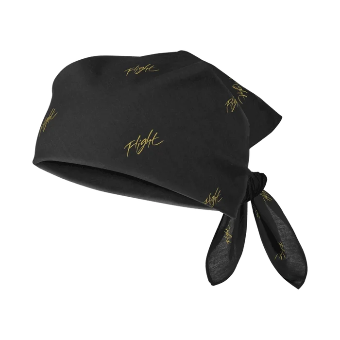 Jordan Unisex Bandana Printed Flight Black Color.