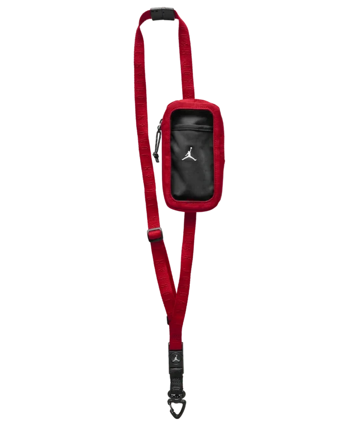 Jordan Unisex Flight Phone Crossbody red color.