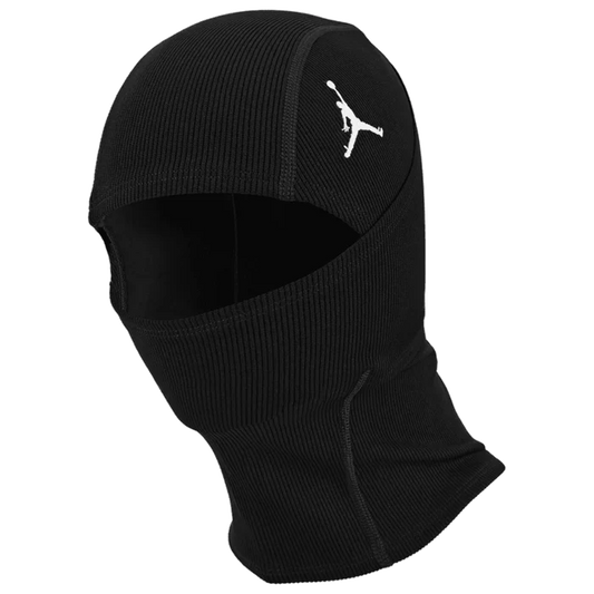 Jordan Unisex Flight Warm Rib Knit Hood Black Color.