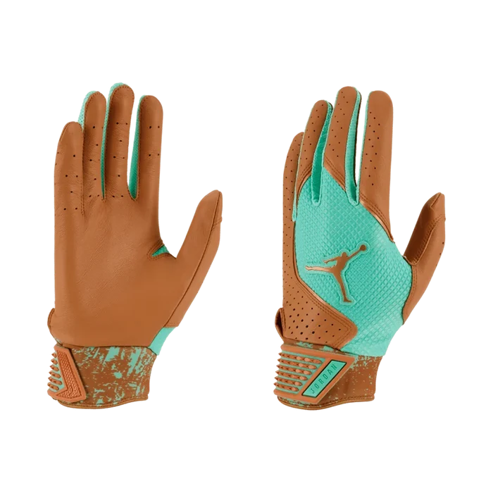 Jordan Fly Elite Batting Gloves Brown Color