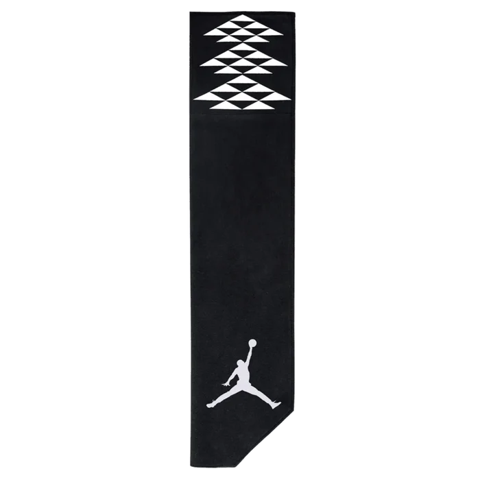 Jordan Unisex Football Towel Black Color.