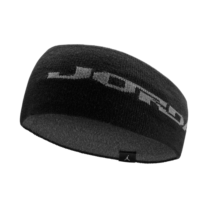 Jordan Unisex Knit Headband Reversible Hbr Black Color
