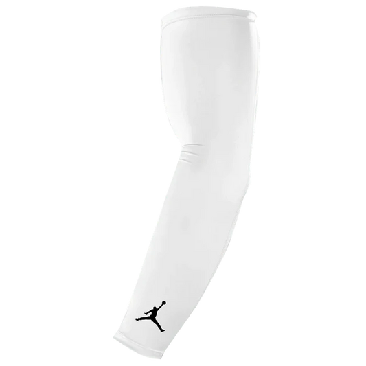 Jordan Unisex Shooter Sleeves Pair White color