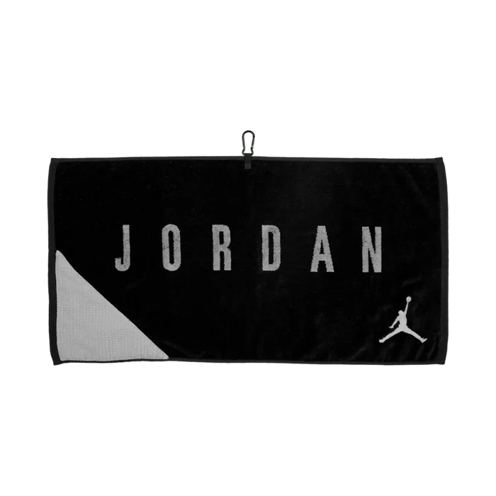 Jordan Unisex Utility Golf Towel Black Color