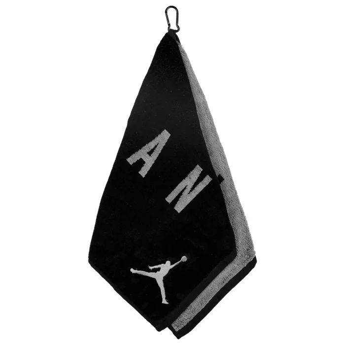 Jordan Unisex Utility Golf Towel Black Color
