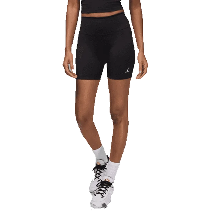 Jordan Women's Sport  Dri-FIT High-Waisted 6 Shorts black color