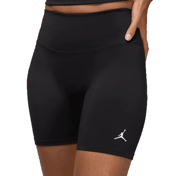 Jordan Women's Sport  Dri-FIT High-Waisted 6 Shorts black color