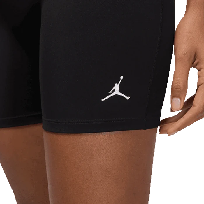 Jordan Women's Sport  Dri-FIT High-Waisted 6 Shorts black color