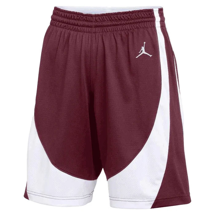Jordan Women's Stock DF Set - Jersey and Short maroon color