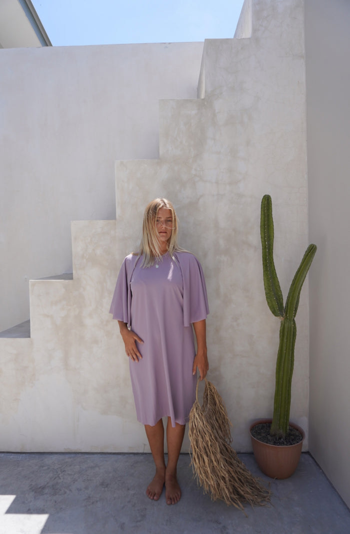 Kaia swim dress - Mauve (Final Sale)