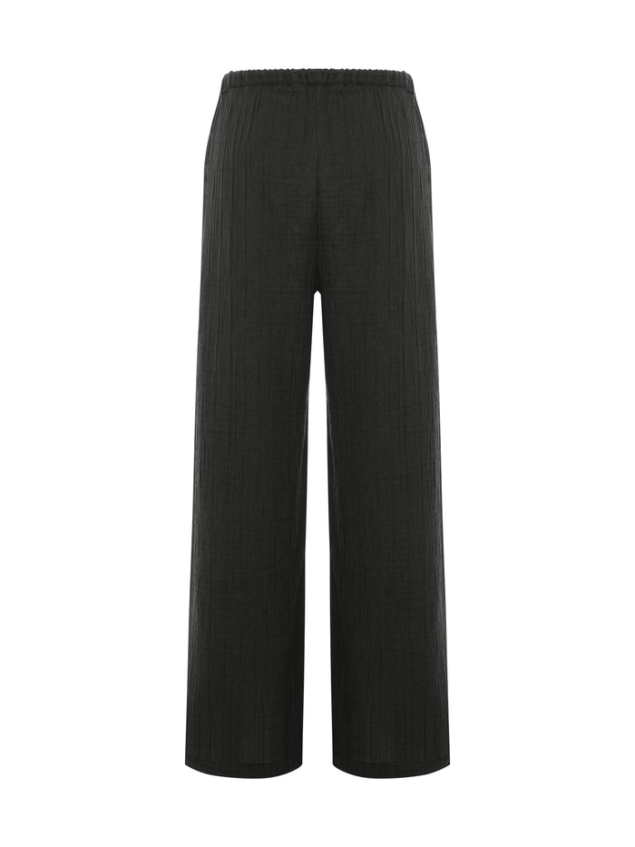 Kaya Drawstring Pants - Charcoal