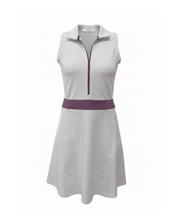 Laura Striped Golf Dress