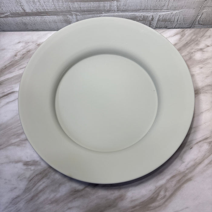 Light Gray Metal Decorative Bowl or Catchall Tray