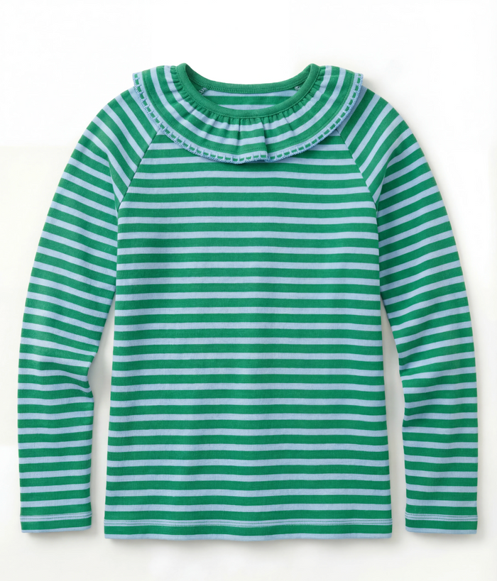 Lillian Littles Ruffle Long Sleeve Top