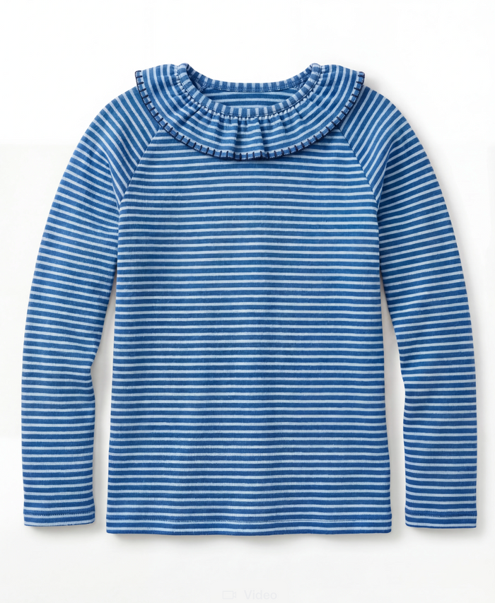 Lillian Littles Ruffle Long Sleeve Top