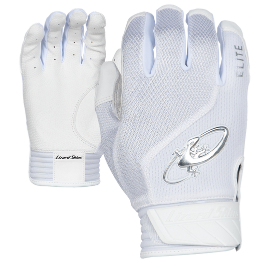 Lizard Skins Komodo Elite V2 Batting Glove - Diamond White