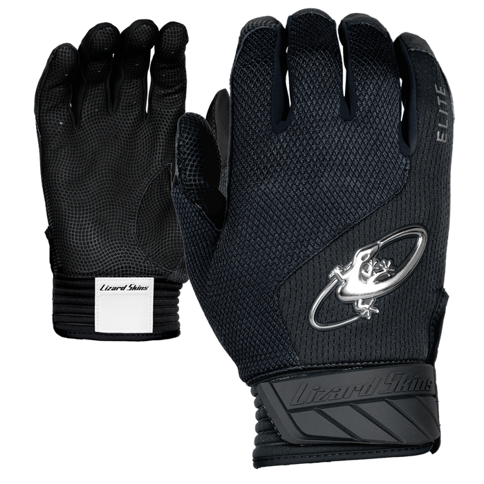 Lizard Skins Komodo Elite V2 Batting Glove - Jet Black