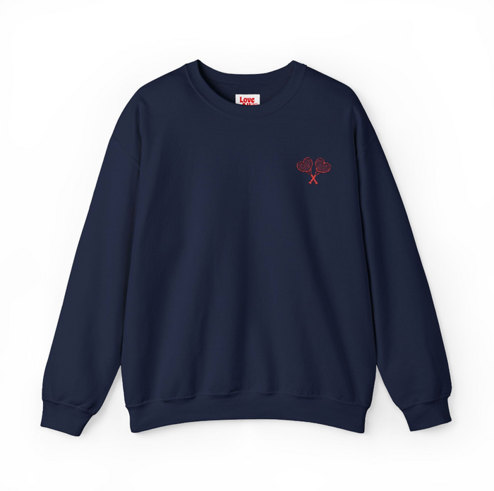 Love All Core Adult Embroidered Crewneck Sweatshirt