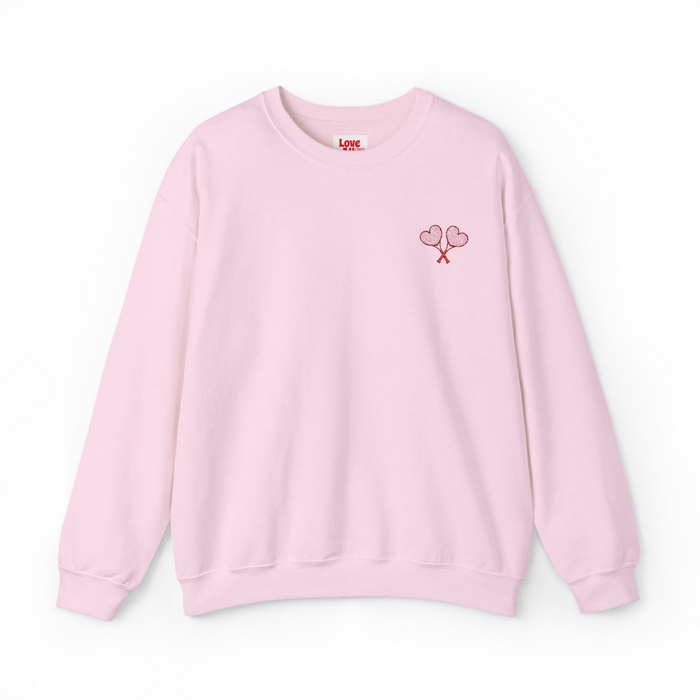 Love All Core Adult Embroidered Crewneck Sweatshirt