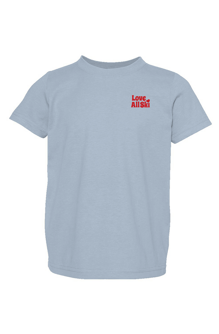 Love All Ski Toddler Fine Jersey Tee