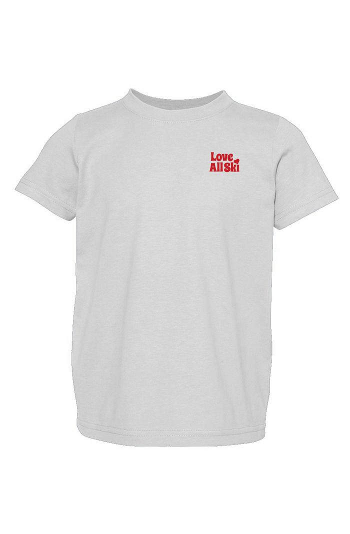 Love All Ski Toddler Fine Jersey Tee
