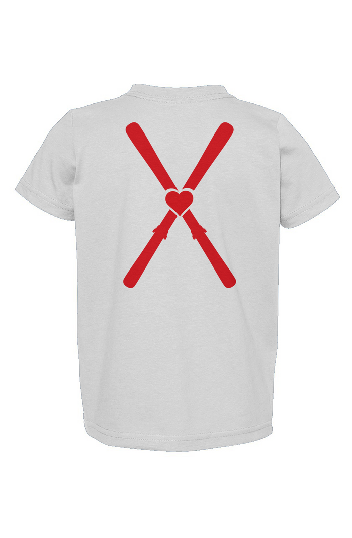 Love All Ski Toddler Fine Jersey Tee