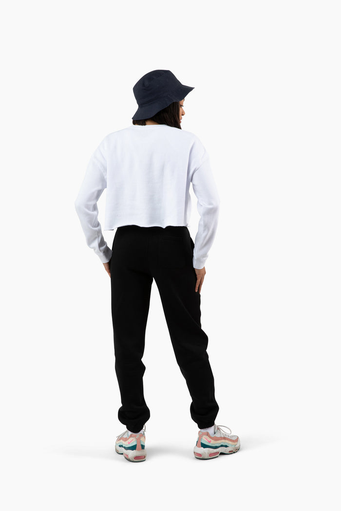 Love All Tennis Après Lightweight Cropped Crew
