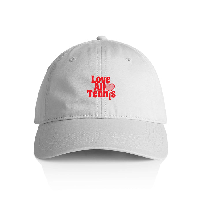 Love All Tennis Premium Baseball Hat