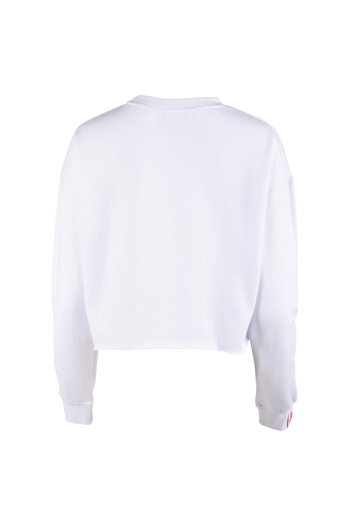 Love All Tennis Women's Lightweight Cropped Crew Pullover