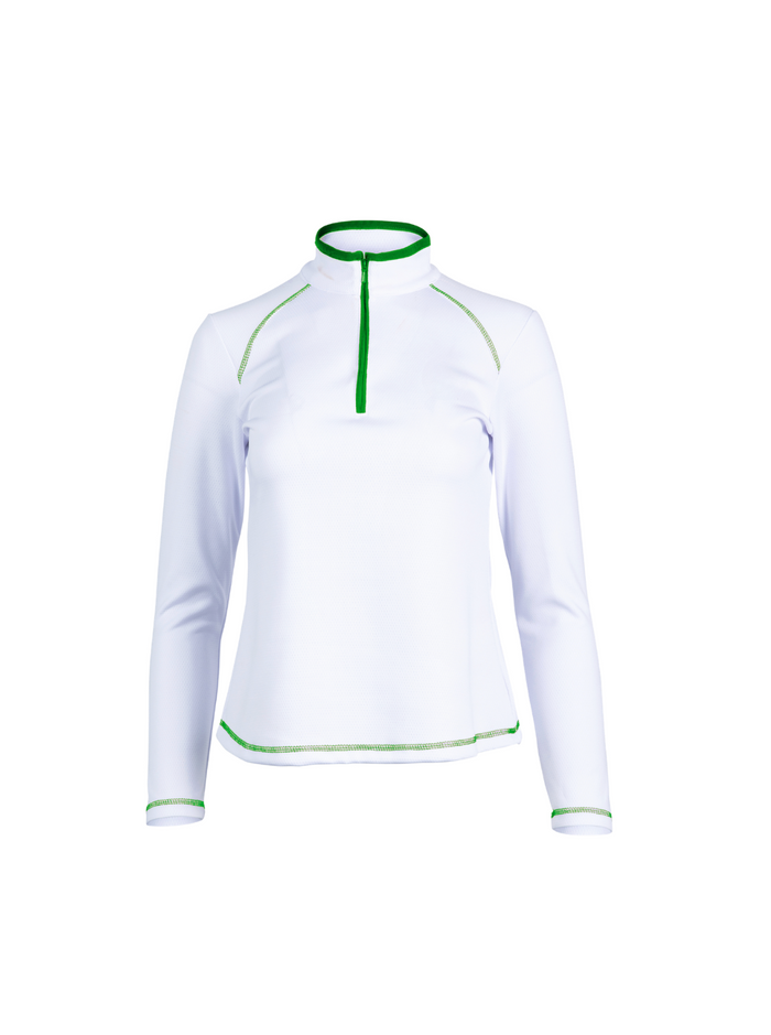 Love All Tennis Women's Nancy 1/4 Zip Resort Jacket